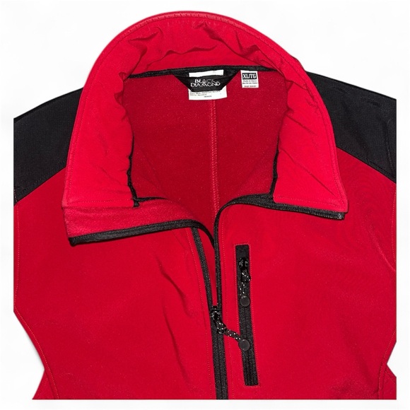 Vintage Black Diamond Red and Black Softshell Jacket - Men’s XL - Picture 2 of 7